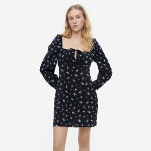 H&M Floral Babydoll Dress